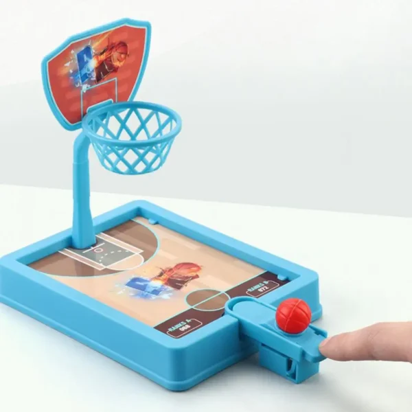 Indoor Basketball Shooting Sports Games Children Play Sets 3/8 Balls Interactive Kids Board Game Desktop Ball Children Kids Toy - Image 3