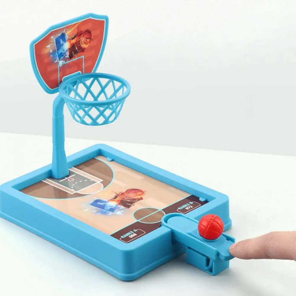 Indoor Basketball Shooting Sports Games Children Play Sets 3/8 Balls Interactive Kids Board Game Desktop Ball Children Kids Toy - Image 3