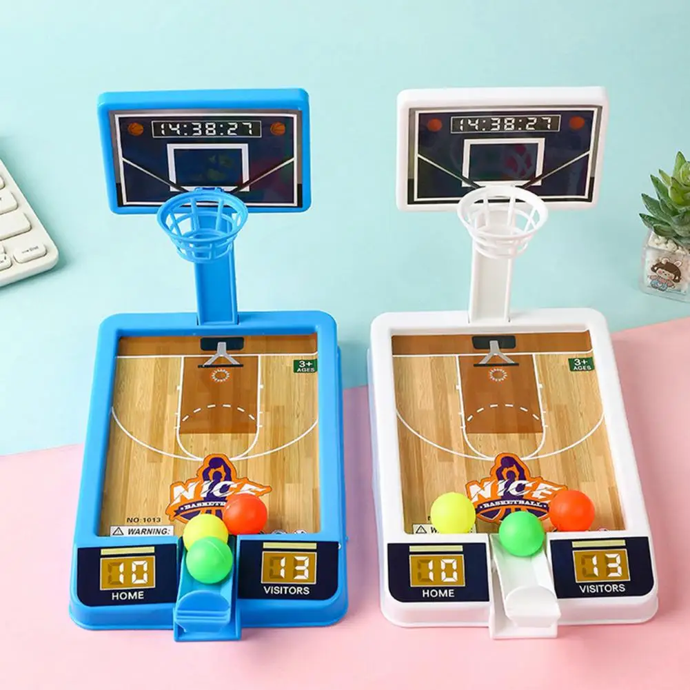 Indoor Basketball Shooting Sports Games Children Play Sets 3/8 Balls Interactive Kids Board Game Desktop Ball Children Kids Toy - Image 5