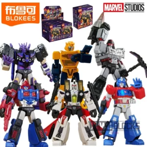 Blokees Building Block Man Transformers SHINING VERSION Megatron Orion Pax Ultra Magnus Tarn Movable Model Splicing Toy Gift